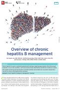 Cover page: Overview of chronic hepatitis B management.