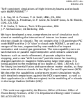 Cover page: Self-consistent simulations of high_intensity beams and eclouds with WARP_POSINST