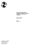 Cover page: Critique of Metropolitan Planning Organizations' Capabilities for Modeling Transportation Control Measures in California