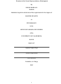 Cover page: Prejudice in the Facial Representations of Immigrants