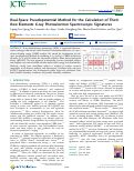 Cover page: Real-Space Pseudopotential Method for the Calculation of Third-Row Elements X-ray Photoelectron Spectroscopic Signatures.