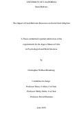 Cover page: The Impact of Goal-Relevant Resources on Social Goal Adoption