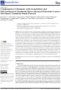 Cover page: Combination L-Glutamine with Gemcitabine and Nab-Paclitaxel in Treatment-Naïve Advanced Pancreatic Cancer: The Phase I GlutaPanc Study Protocol