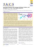 Cover page: Isomorphic Emissive GTP Surrogate Facilitates Initiation and Elongation of in Vitro Transcription Reactions