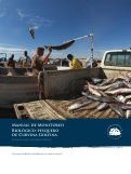 Cover page of Manual de Monitoreo Biológico-Pesquero de curvina golfina (Cynoscion othonopterus) 