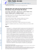 Cover page: Minority stress and leukocyte gene expression in sexual minority men living with treated HIV infection