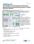 Cover page: Self-Organized Cerebral Organoids with Human-Specific Features Predict Effective Drugs to Combat Zika Virus Infection.