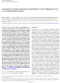 Cover page: Assessment of Negative Symptoms in Clinical Trials of Acute Schizophrenia: Test of a Novel Enrichment Strategy.