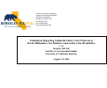 Cover page of Tabulations Reporting California Likely Voter Preferences On the Billionaires Tax initiatives and on the Voter ID initiative