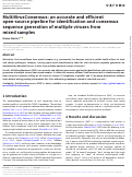 Cover page of MultiVirusConsensus: An accurate and efficient open-source pipeline for identification and consensus sequence generation of multiple viruses from mixed samples