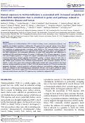 Cover page: Human exposure to trichloroethylene is associated with increased variability of blood DNA methylation that is enriched in genes and pathways related to autoimmune disease and cancer