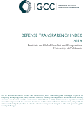Cover page: Defense&nbsp;Transparency&nbsp;Index&nbsp;2019