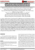 Cover page: Insights from the Inclusive Environments and Metrics in Biology Education and Research Network: Our Experience Organizing Inclusive Biology Education Research Events.