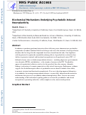 Cover page: Biochemical Mechanisms Underlying Psychedelic-Induced Neuroplasticity