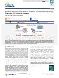 Cover page: Catalytic Principles from Natural Enzymes and Translational Design Strategies for Synthetic Catalysts