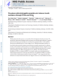 Cover page: The glucocorticoid-Angptl4-ceramide axis induces insulin resistance through PP2A and PKCζ