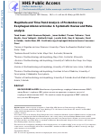 Cover page: Magnitude and Time-Trend Analysis of Postendoscopy Esophageal Adenocarcinoma: A Systematic Review and Meta-analysis.