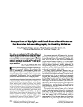 Cover page: Comparison of upright and semi-recumbent postures for exercise echocardiography in healthy children