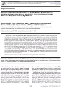 Cover page: Extension of Mendelian Randomization to Identify Earliest Manifestations of Alzheimer Disease: Association of Genetic Risk Score for Alzheimer Disease With Lower Body Mass Index by Age 50 Years