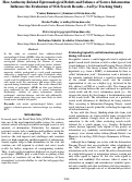 Cover page: How Authority-Related Epistemological Beliefs and Salience of Source Information Influence the Evaluation of Web Search Results – An Eye Tracking Study