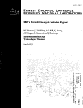 Cover page: EMCS Retrofit Analysis- Interim Report