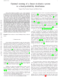 Cover page: Optimal Steering of a Linear Stochastic System to a Final Probability DistributionPart III