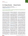 Cover page: IL-2: Change Structure … Change Function