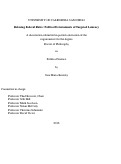 Cover page: Relaxing Federal Rules: Political Determinants of Targeted Leniency