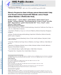 Cover page: Fibrosis Progression Rate in Biopsy-Proven Nonalcoholic Fatty Liver Disease Among People With Diabetes Versus People Without Diabetes: A Multicenter Study