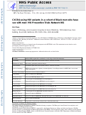 Cover page: CXCR4-using HIV variants in a cohort of Black men who have sex with men: HIV Prevention Trials Network 061