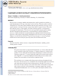 Cover page: Lagrangian Postprocessing of Computational Hemodynamics