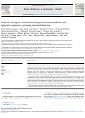 Cover page: Early-life obesogenic environment integrates immunometabolic and epigenetic signatures governing neuroinflammation.