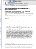 Cover page: Differential contribution of lipoxygenase isozymes to nigrostriatal vulnerability