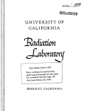 Cover page: POSITRON SPECTRUM FRCM THE DECAY OF THE U-MESON