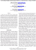 Cover page: Contrasting Exemplar and Prototype Models in a Natural-Science Category Domain