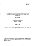 Cover page: A COMPARISON OF THE CONDUCTOR REQUIREMENTS FOR ENERGY STORAGE DEVICES MADE WITH IDEAL COIL GEOMETRIES