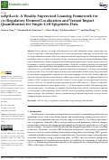 Cover page: scEpiLock: A Weakly Supervised Learning Framework for cis-Regulatory Element Localization and Variant Impact Quantification for Single-Cell Epigenetic Data