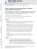 Cover page: Rates of Cognitive and Functional Impairments Among Sheltered Adults Experiencing Homelessness