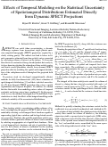 Cover page: Effects of temporal modeling on the statistical uncertainty of 
spatiotemporal distributions estimated directly from dynamic SPECT 
projections