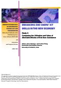 Cover page: Comparing the Utilization and Value of Alternative Modes of End User Assistance
