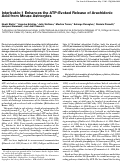 Cover page: Interleukin-1 Enhances the ATP-Evoked Release of Arachidonic Acid from Mouse Astrocytes