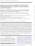 Cover page: Rampant introgressive hybridization in Pogoniulus tinkerbirds (Piciformes: Lybiidae) despite millions of years of divergence