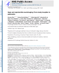 Cover page: Open and reproducible neuroimaging: From study inception to publication