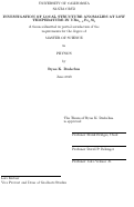 Cover page: Investigation of Local Structure Anomalies at Low Temperature in URu<sub>2-x</sub>Fe<sub>x</sub>Si<sub>2</sub>