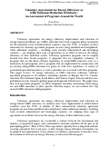 Cover page: Voluntary Agreements for Energy Efficiency or GHG Emissions Reduction in Industry: An 
Assessment of Programs Around the World