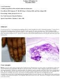 Cover page: Candida parapsilosis of the nail-bed without onychomycosis