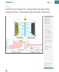 Cover page: Sodium Ion Capacitor Using Pseudocapacitive Layered Ferric Vanadate Nanosheets Cathode