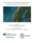 Cover page of Science-to-Policy Analysis of Seagrass and Macroalgae Habitats in Norway: Integrating Blue Carbon Ecosystems as Nature-Based Climate Solutions