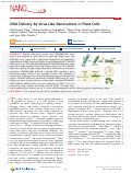 Cover page: DNA Delivery by Virus-Like Nanocarriers in Plant Cells