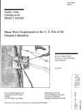 Cover page: Shear Wave Experiments at the U.S. Site at the Grimsel Laboratory